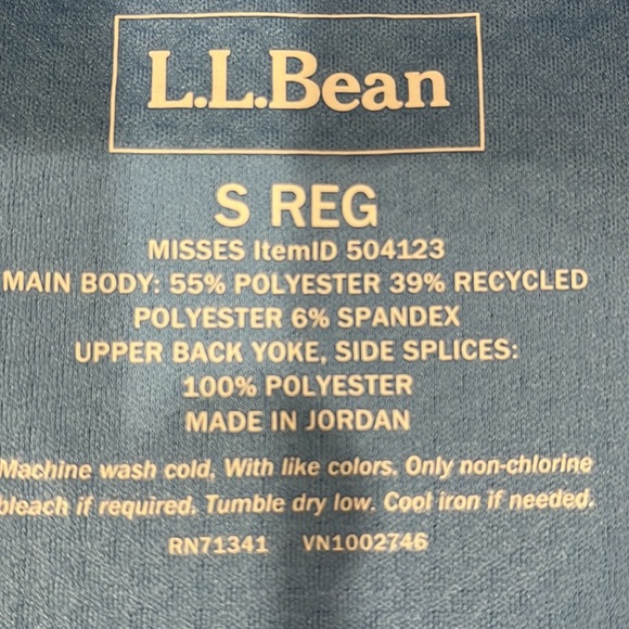 New LL Bean active SS top - Picture 3 of 6